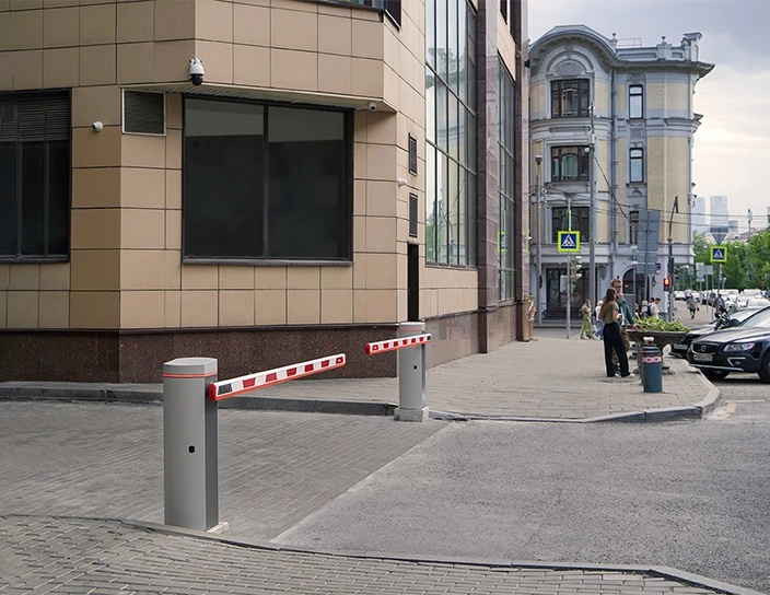 GS04 Boom barriers, Capital Tower business center, Russia