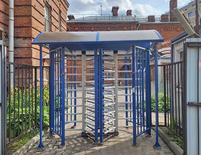 RTD-20 Full height rotor turnstile, Saint Petersburg Electrotechnical University (LETI), Russia