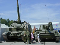 Showpieces of the exhibition. Nizhny Tagil, Russia.