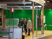 Compact tripod turnstile on the Security SICUREZZA-2004. Milan