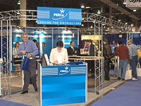 PERCo at exhibition in Las Vegas, USA