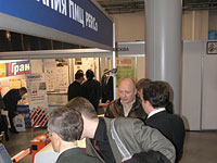Sales and service center PMC PERCo took part in exhibition «Safety and security 2005» held at the Exhibition Complex Leneskpo. St. Petersburg, Russia.