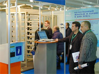 PERCo Stand at the exhibition «Security and Safety Technologies-2006». Moscow, Russia.