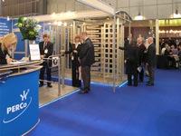 PERCo exposition at the exhibition EXPO PROTECTION-2006 in Paris, France.