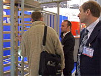 PERCo at the exhibition «Safety and security-2006», St. Petersburg, Lenexpo Exhibition Complex.