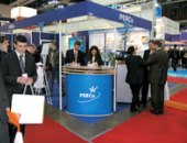 PERCo stand at the exhibition «Protection, Security and Fire Protection - MIPS 2007», Moscow, Russia.