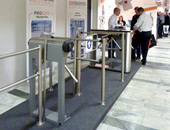 PERCo turnstiles at NORDBYGG 2010, Stockholm