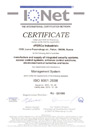 IQNet certificate