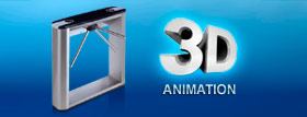 3D-animation of PERCo products