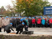 Construction of the new PERCo headquarters in Saint Petersburg