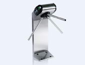TTR-08 compact tripod turnstile made of stainless steel with automatic anti-panic for outdoor use