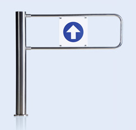 WMD-05S motorized swing gate with swing panel AG-1100