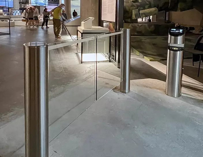 WMD-06 Motorized swing gates, Museum of Russian Naval Glory, Russia