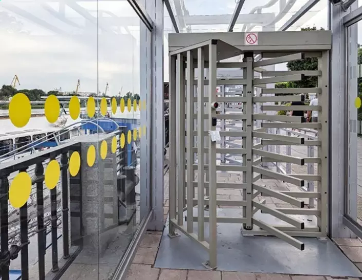 RTD-15 Full height rotor turnstile, Don Embankment, Russia