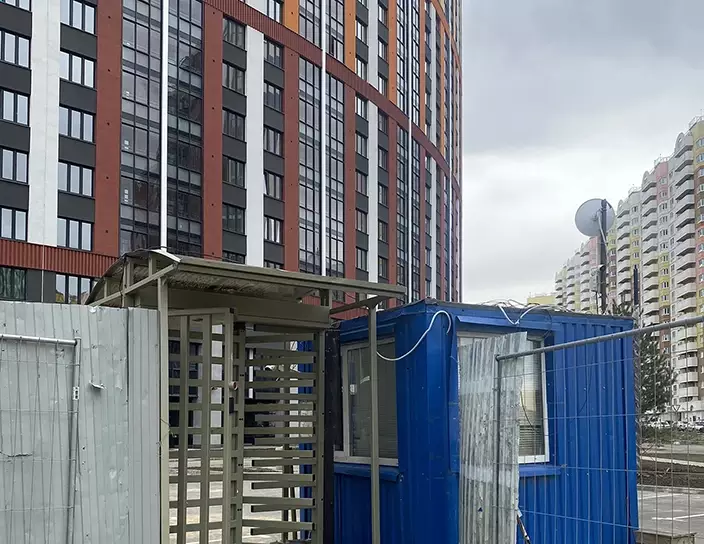 RTD-15 Full height rotor turnstile, Ultra City Residential Complex, Russia