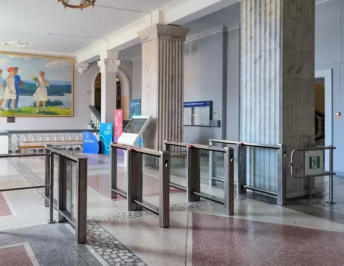 ST-01 Speed gates, BH02 Railings, South Ural State University, Russia