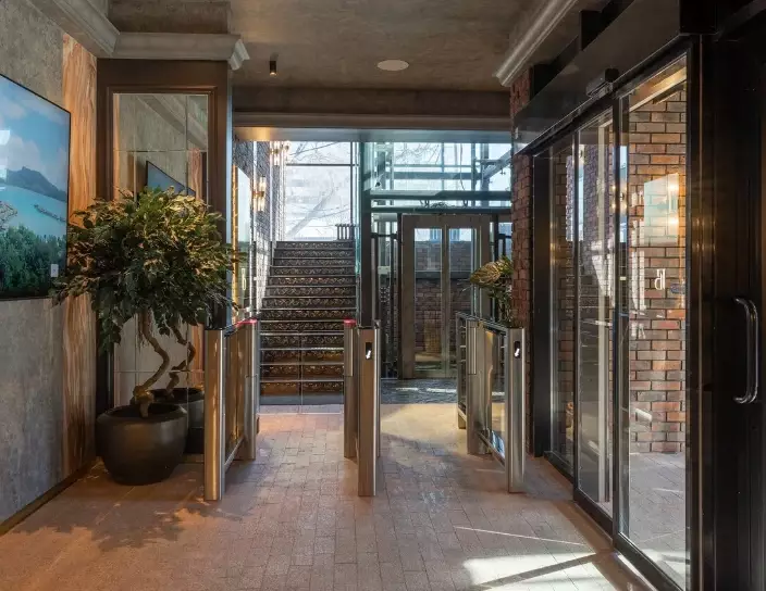 ST-01 Speed gates, Paveletsky Baths, Russia