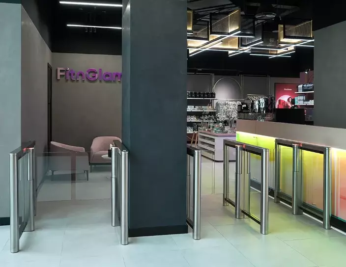 ST-11 Speed gates, FitnGlam Gym, the UAE