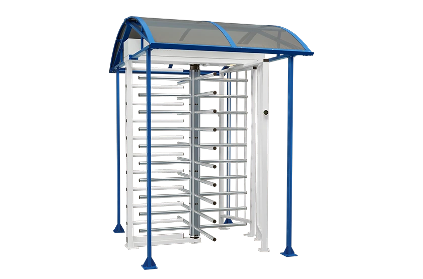 RTD-14.1S Full height four-arm rotor turnstile with motor drive