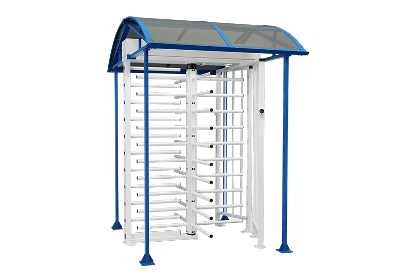 RTD-14.1 Full height four-arm rotor turnstile with motor drive