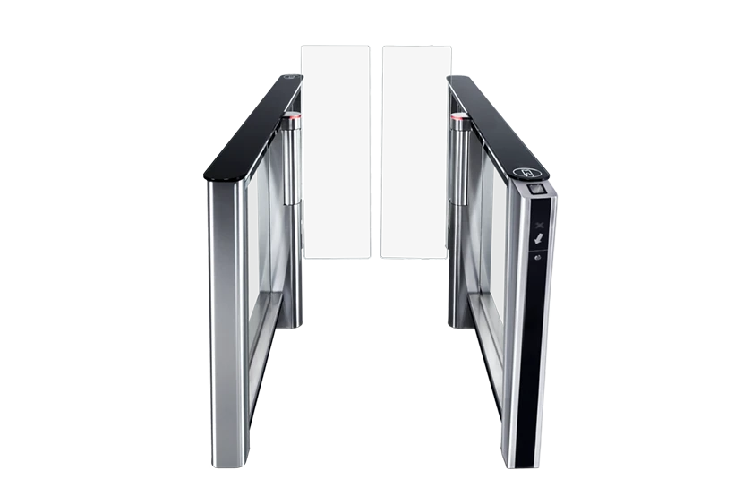 ST-01 Speed gate with a built-in barcode scanner