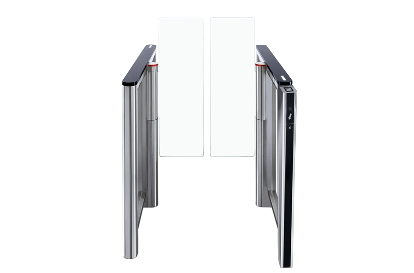 ST-11 Speed gate with a built-in barcode scanner