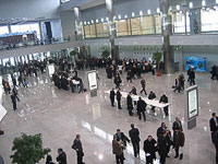 Exhibition «Security and Safety Technologies 2005», held at the new exhibition complex Crocus Expo. Moscow, Russia.