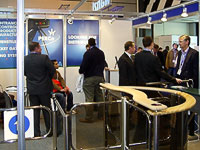 PERCo presented the complete range of turnstiles, gates and fences at the exhibition IFSEC-2005. Birmingham, UK.
