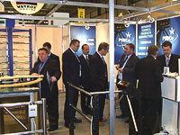 PERCo presented the turnstiles at the exhibition IFSEC. Birmingham, UK.