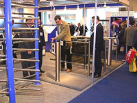 PERCo turnstiles presented at the annual international forum on security IFSEC-2005. Birmingham, UK.