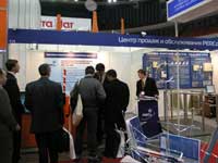 Exhibition stand PERCo on MIPS-2006, Moscow, Russia.