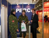 Company PERCo on «Security and Safety Technologies-2007», Moscow, Russia.