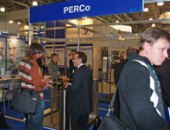 Exhibition area PERCo on «Security and Safety Technologies-2007», Moscow, Russia.