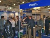 PERCo stand at the exhibition «Security and Safety Technologies-2007», Moscow, Russia.