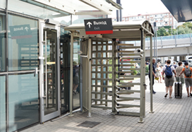 RTD-15 Full Height Rotor Turnstile, Adler Railway Station, Russia