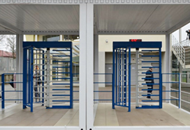 RTD-16 Full Height Rotor Turnstile, Roshchino Arena, Russia