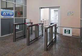 ST-01 Speed Gates, BH-02 Railings, Peretz-TV Channel Office, Russia