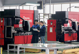 Metal finishing workshop