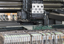 Electronic plates SMT-mounting center