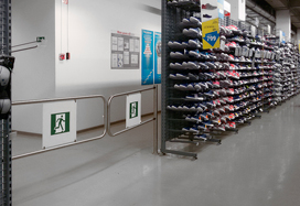 Sport products hypermarket Decathlon, Saint-Petersburg