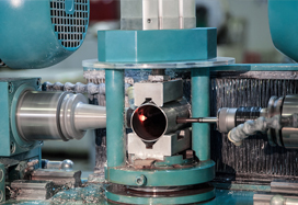 Pipe drilling machine