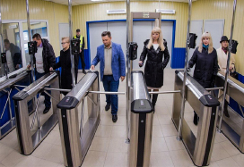 KT-02 IP-Stiles, alcohol detectors, Oleniy Ruchey mining facility, Murmansk, Russia 