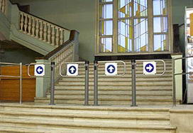 WMD-05 swing gates, St. Petersburg, Russian Federation