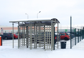 RTD-15 Full Height Rotor Turnstiles, Teknos, Saint-Petersburg, Russia
