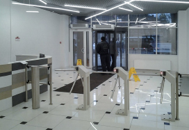 T-5 Tripod Turnstiles, BH Railing Systems, Arena BC, Moscow, Russia