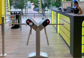 TTR-08А Tripod Turnstiles, Bodyfit gym, Greece