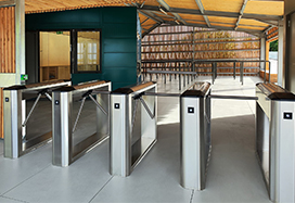TTD-08A Box Tripod Turnstiles, Lille City Administration, France