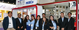 PERCo at the international exhibition in the Philippines