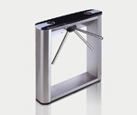 TTD-03.1S box turnstiles with black top cover
