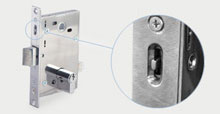 Electronic door lock mode switch